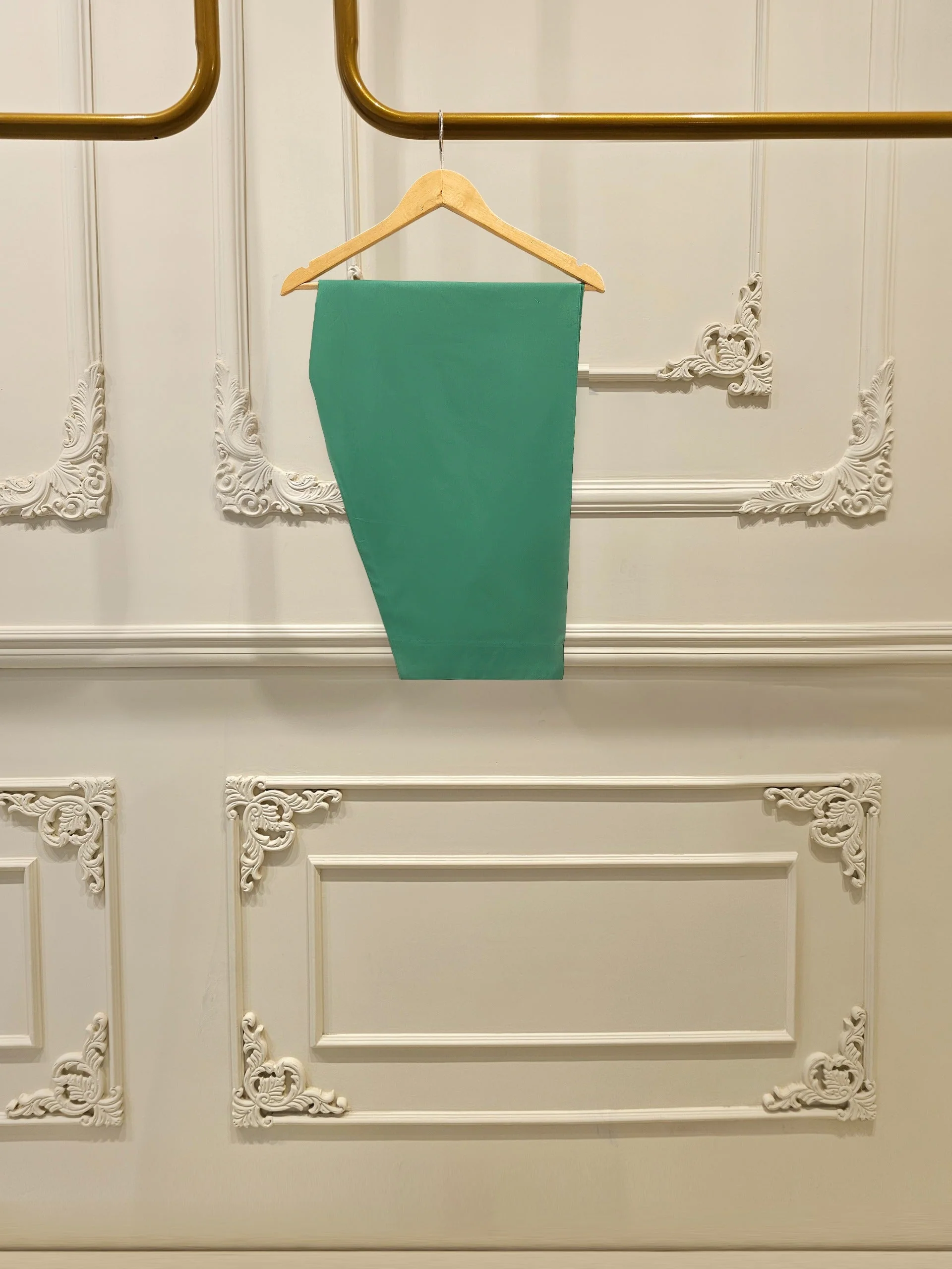 2 Piece - Embroidered Cambric Suit - Image 3