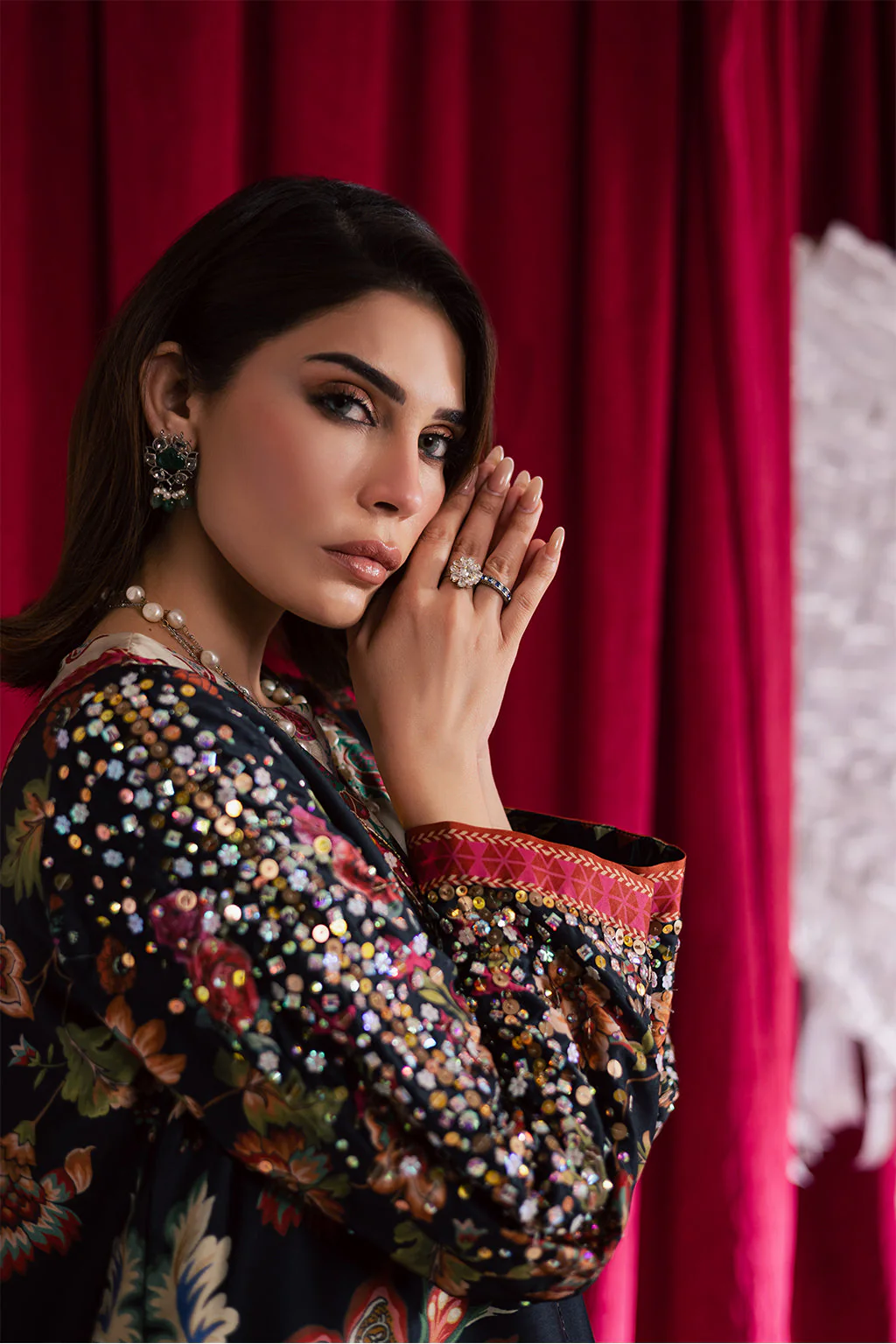 2-Piece Silk Printed Suit - Image 5