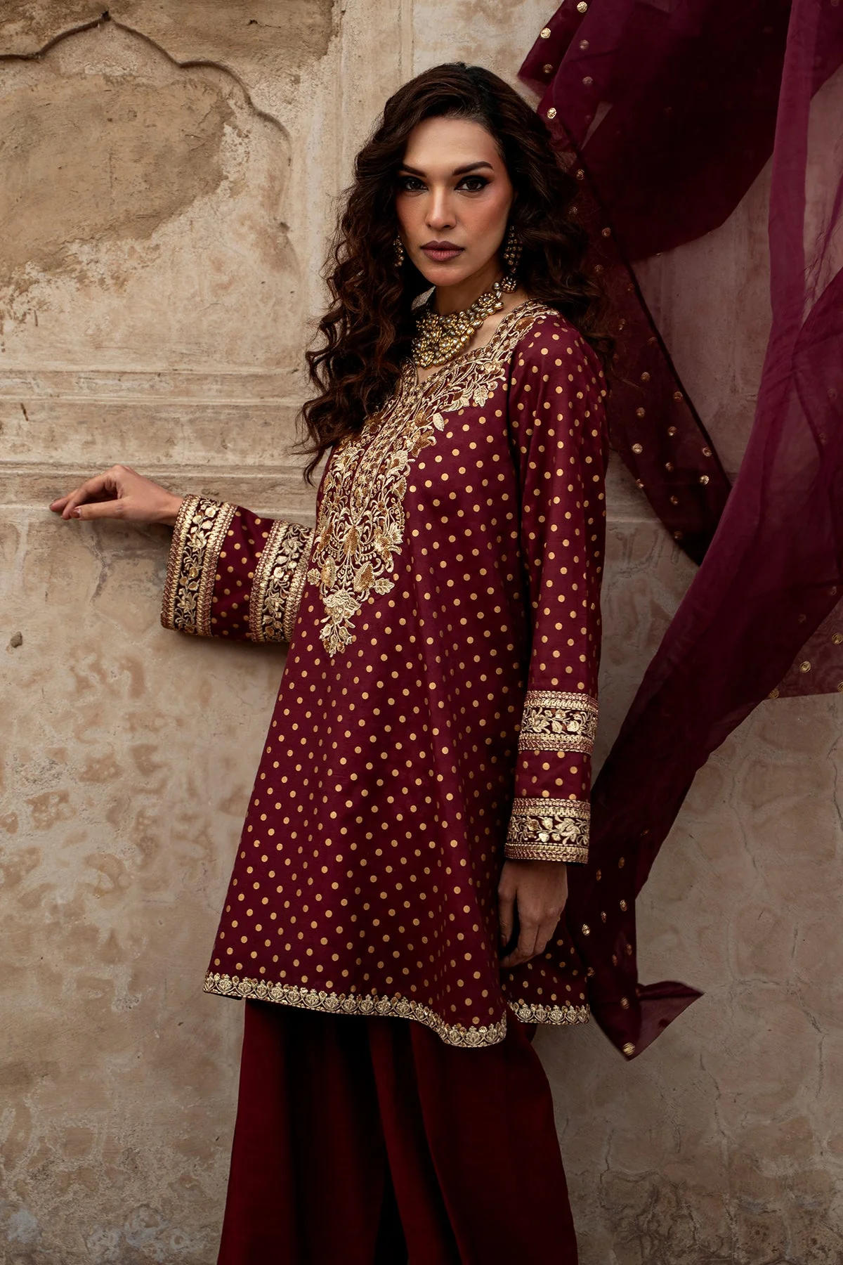 3 Piece Silk Suit - Image 5