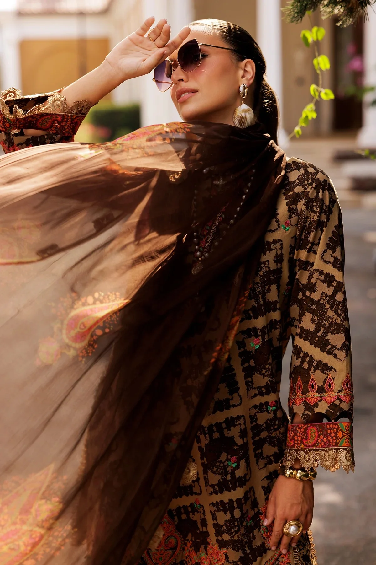3-PC Unstitched Embroidered Lawn Collection - Image 5