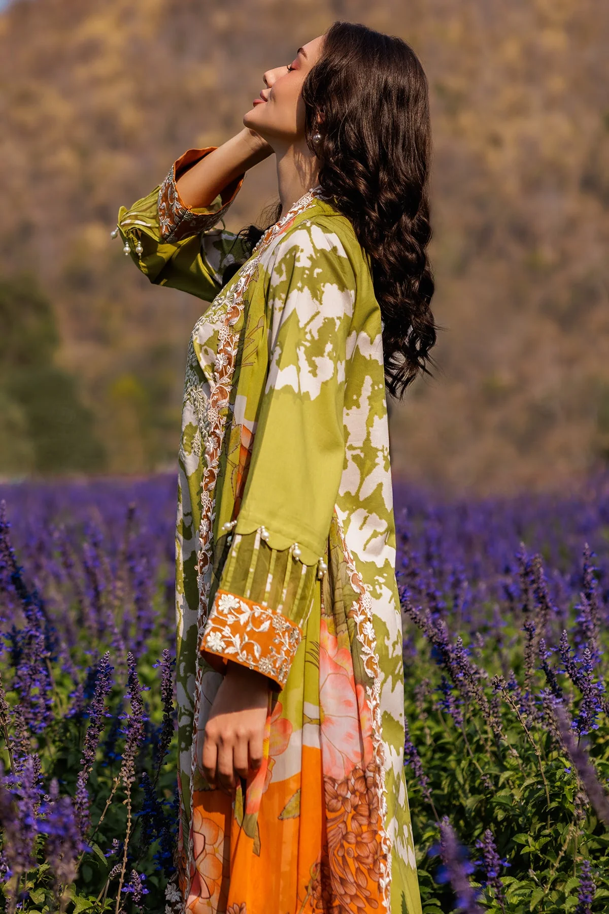 3-PC Unstitched Embroidered Lawn Collection - Image 5