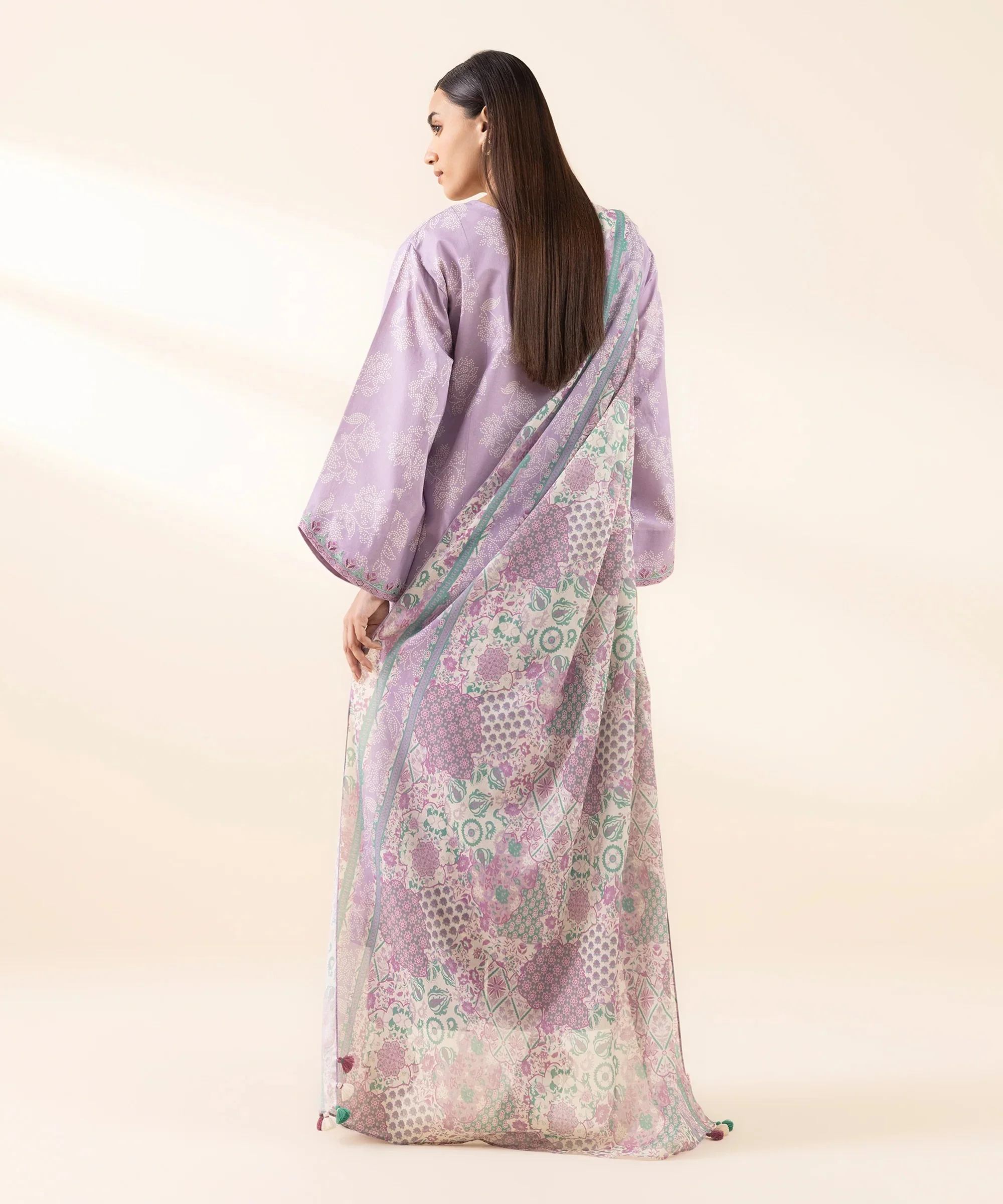 3 Piece - Lawn Suit - Image 2
