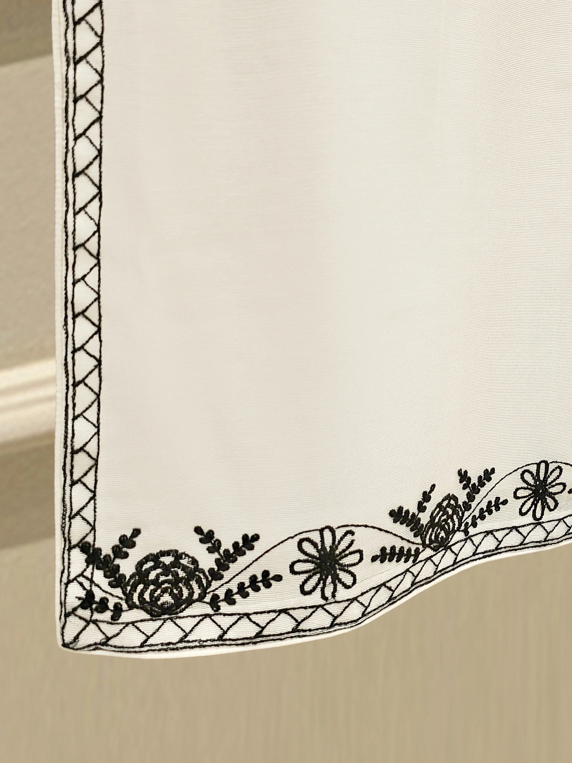 3 Piece - Pure Embroidered Cotton Net Suit - Image 8
