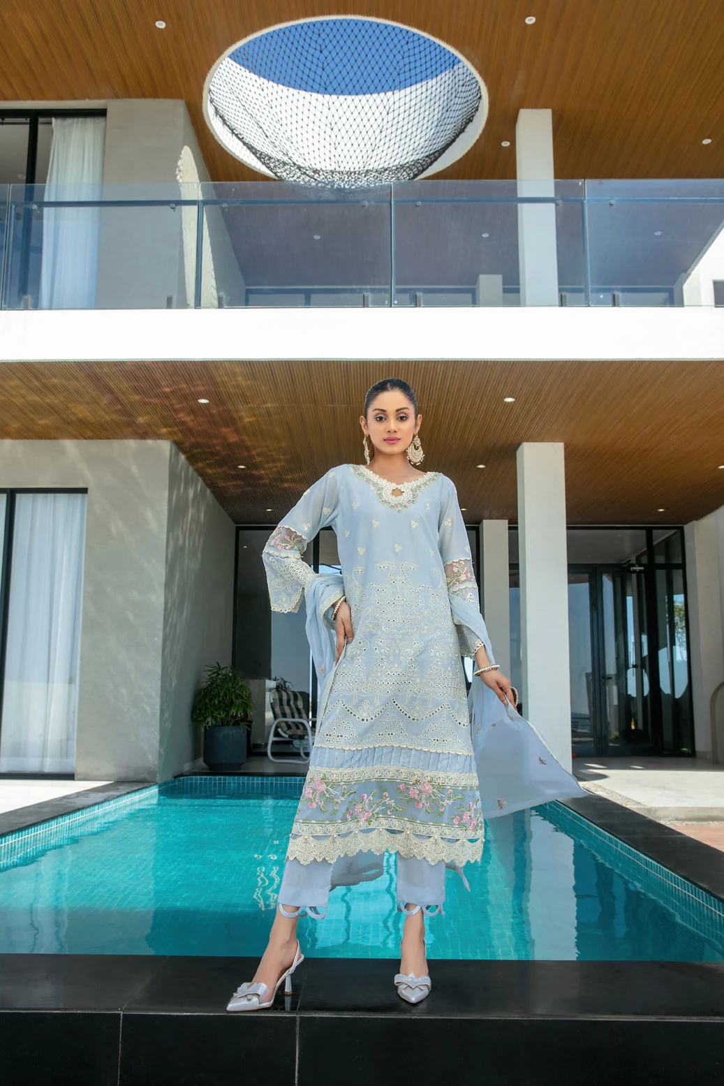 3 Piece Semi-Stitched Collection