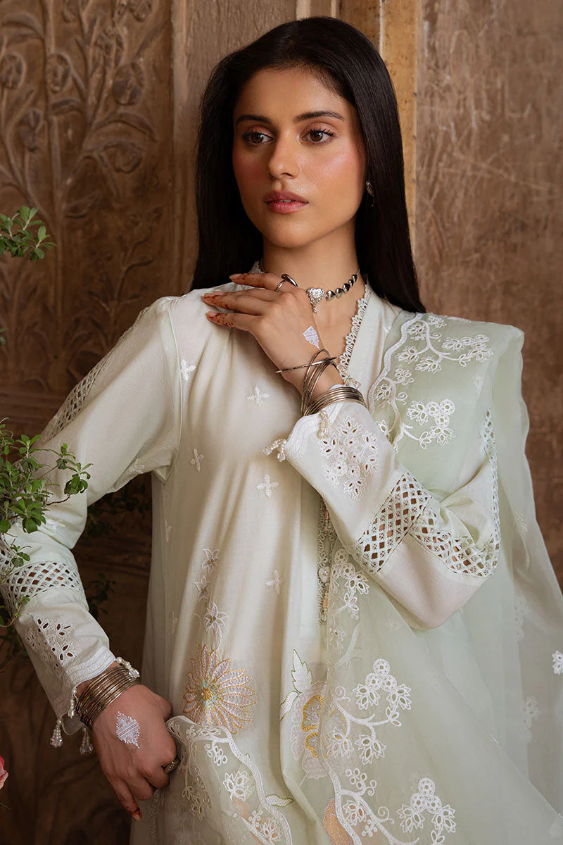 3PC EMBROIDERED LAWN SUIT - Image 3