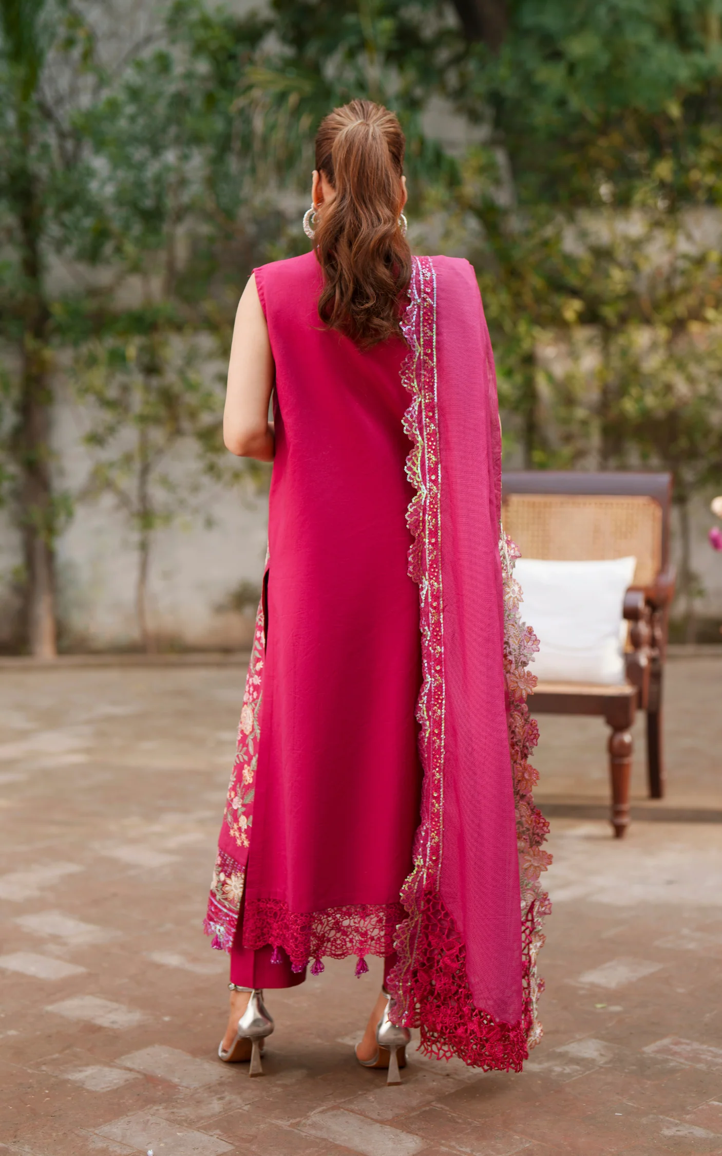 3pcs Embroidered Unstitched Summer - Image 2