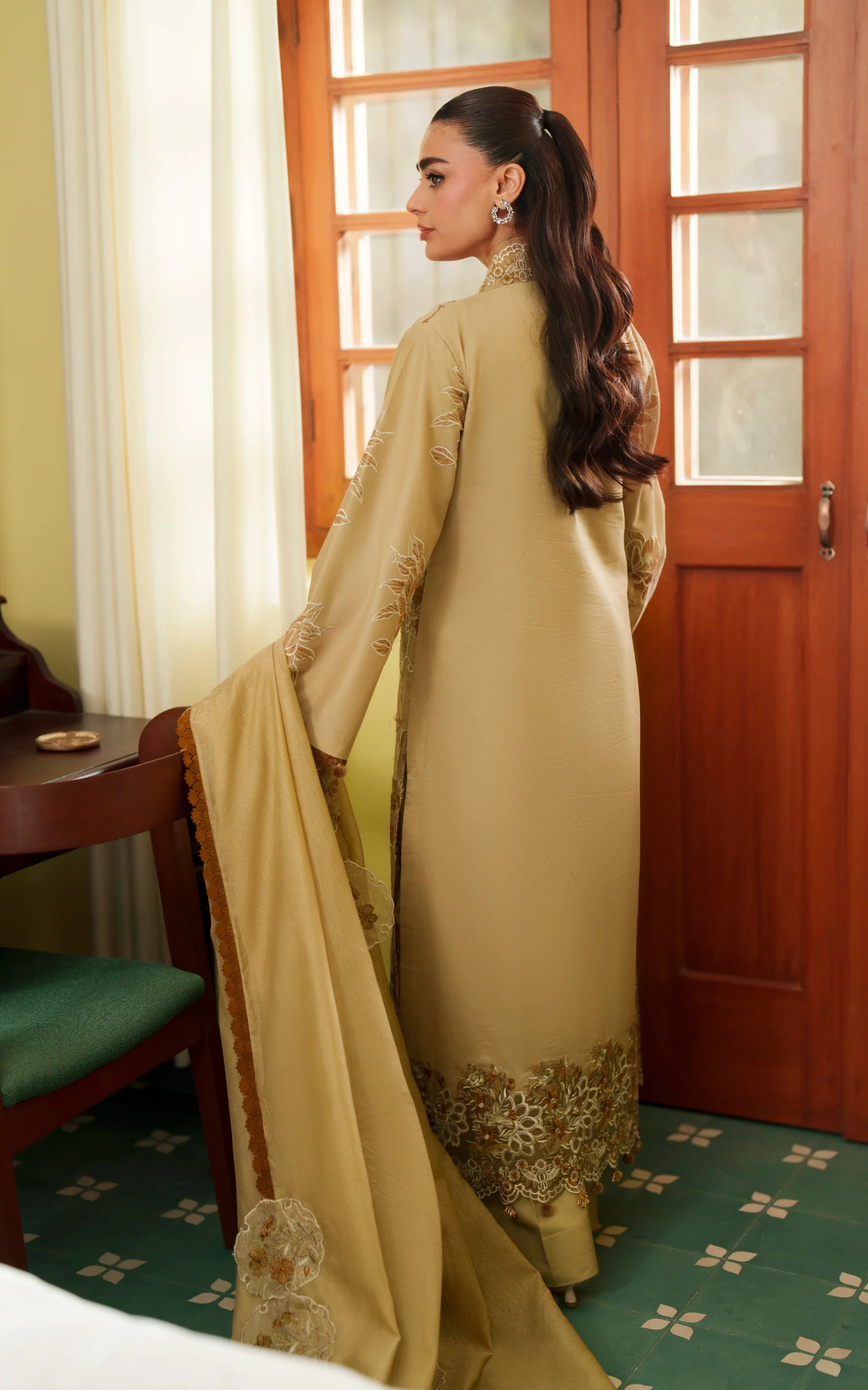 3pcs Embroidered Unstitched Summer - Image 2