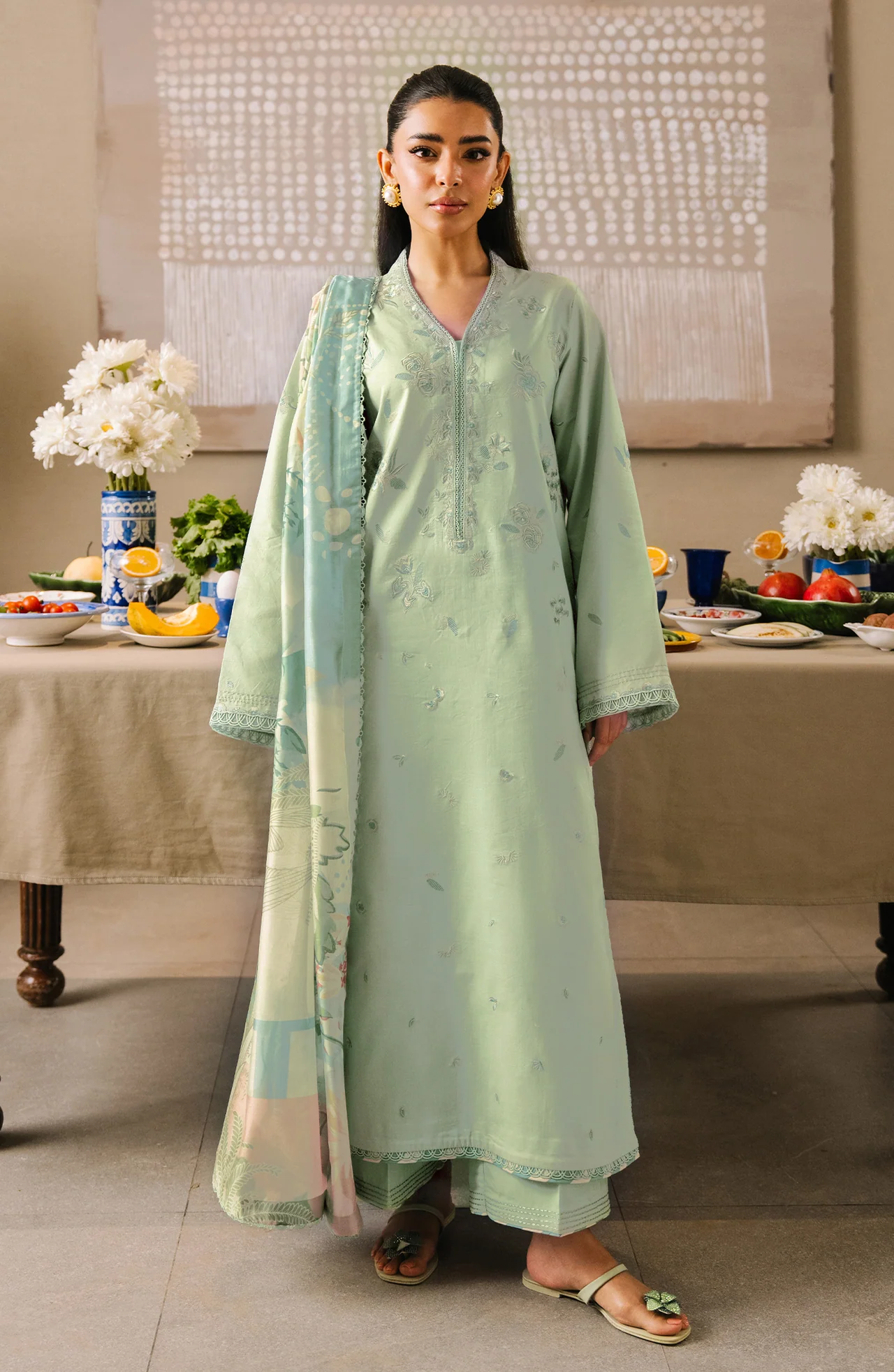 Afsanah Unstitched Lawn