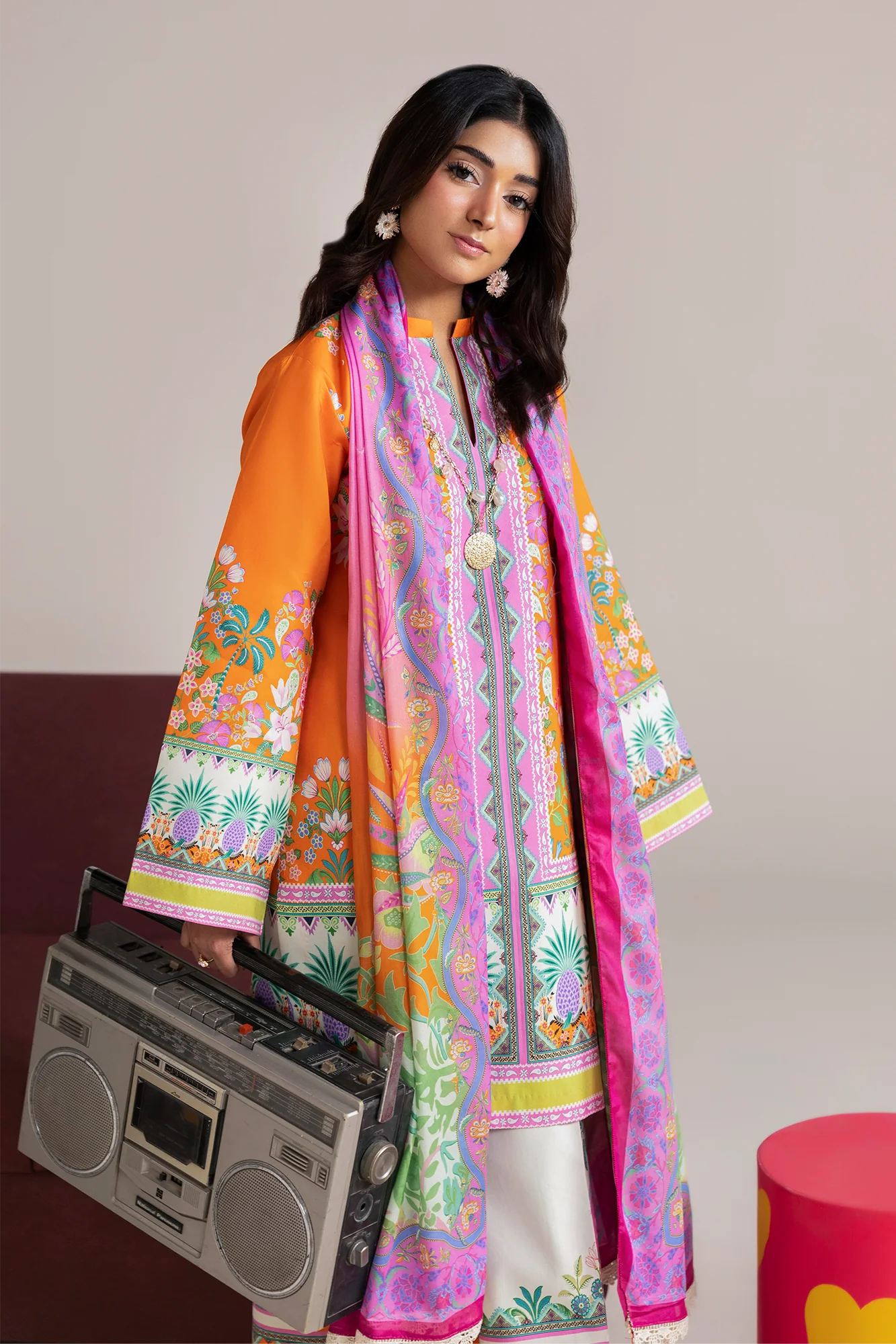 Amal Summer Prints 3 Pc - Image 7