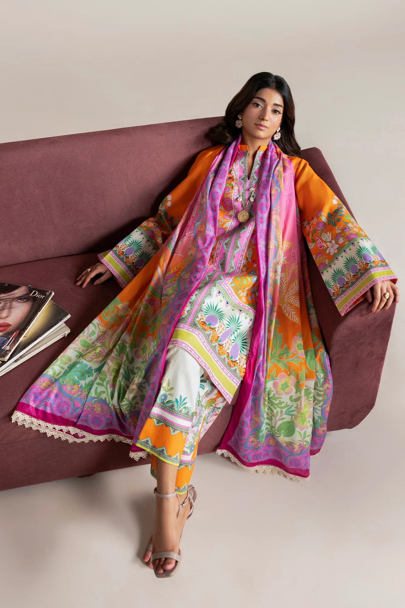 Amal Summer Prints 3 Pc - Image 8