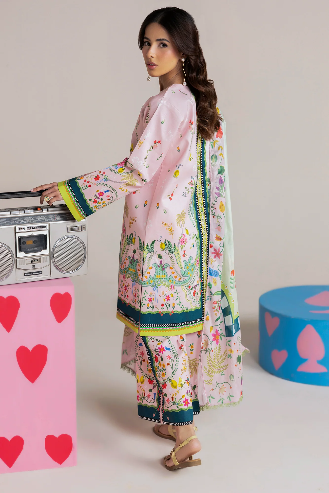 Amal Summer Prints 3 Pc - Image 2