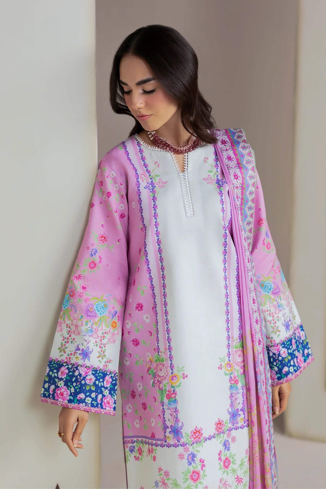 Amal Summer Prints 3 Pc - Image 3
