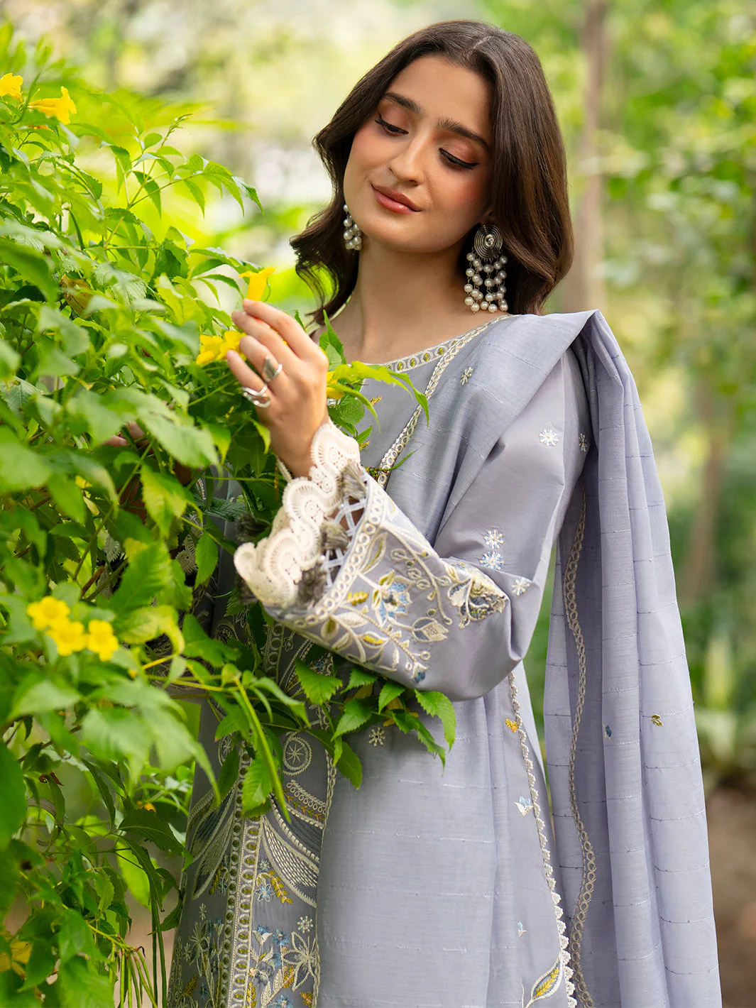 Angan Embroidered Lawn - Image 6