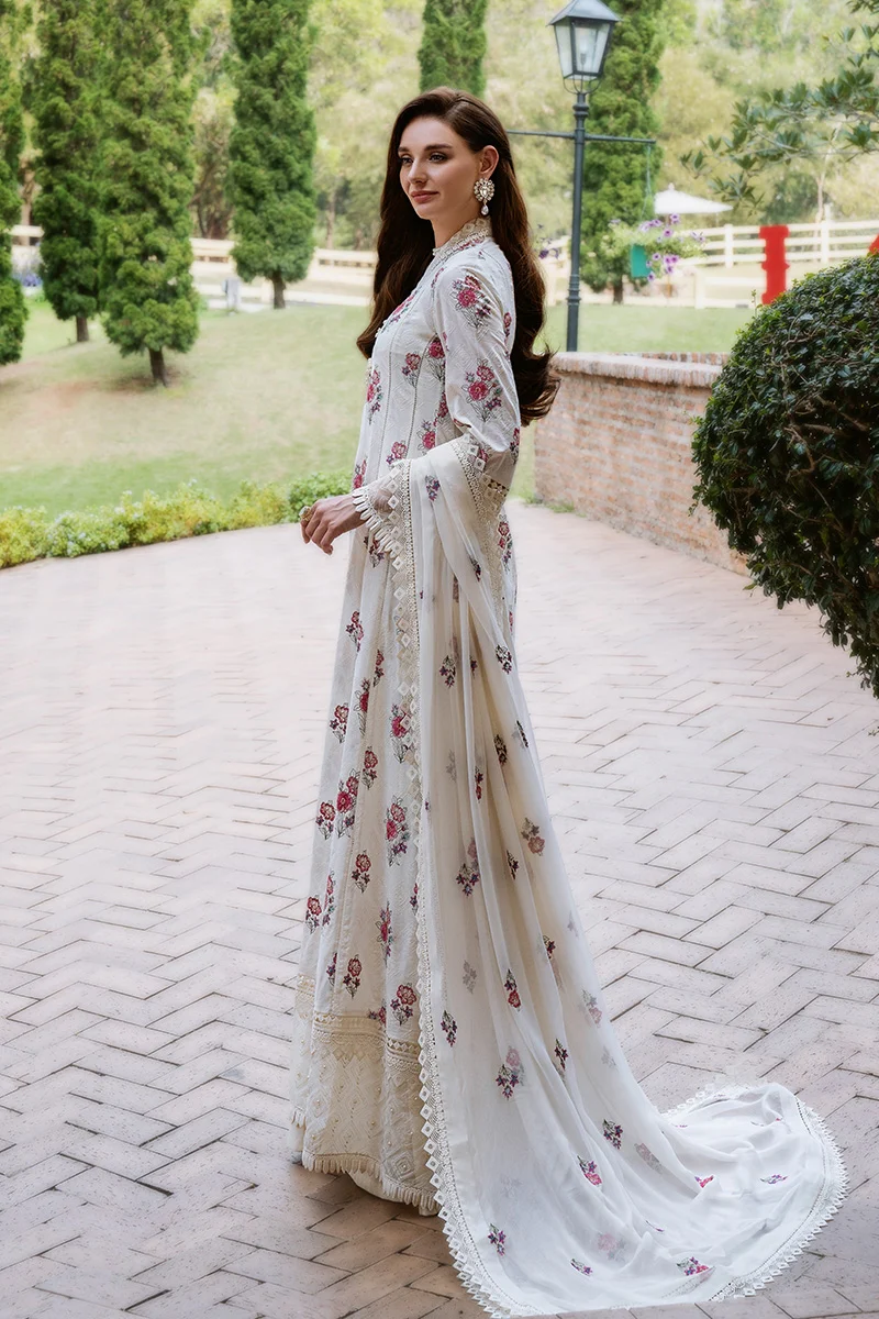 BAREEZE LUXURY LAWN Floral Grace-001 - Image 2