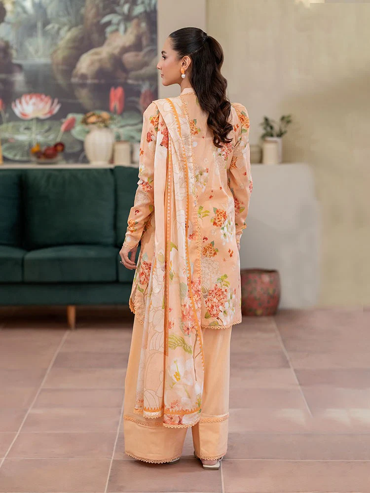 CHIKANKARI Digital Printed Lawn Suit - Image 3