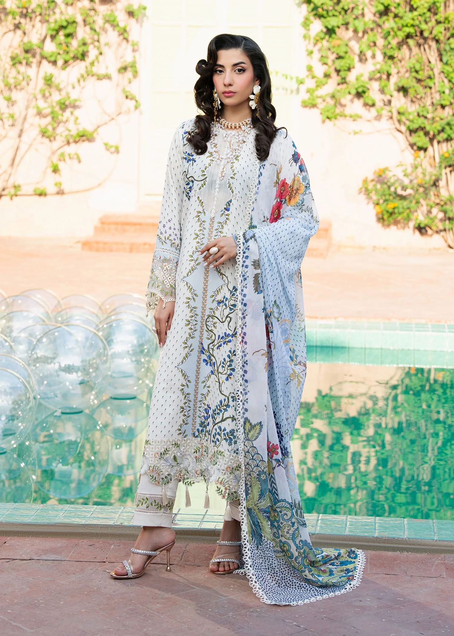 Cocktail Summer Print Lawn - Image 3