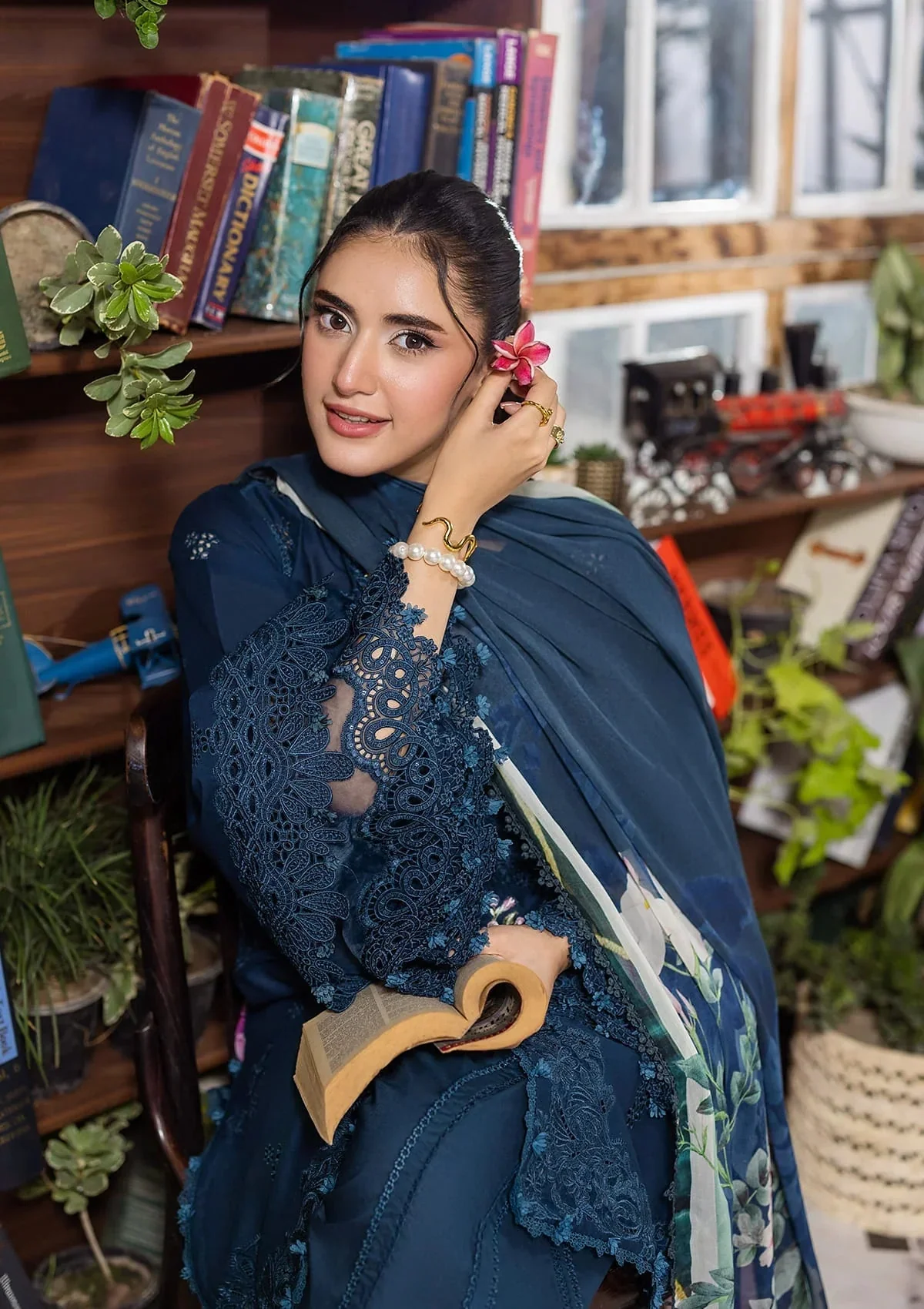 E.Craft Chikankari Lawn - Image 7