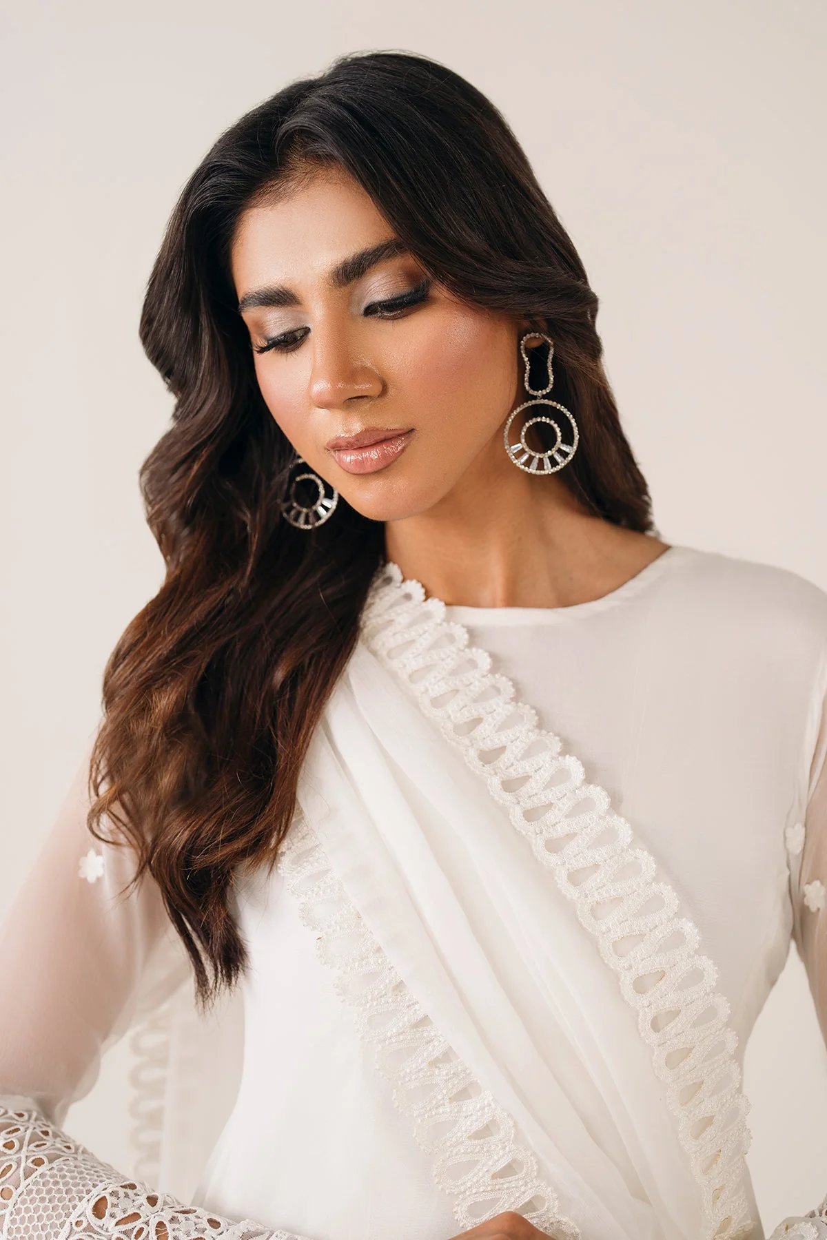 EMBROIDERED CHIFFON DUPATTA 69 - Image 3
