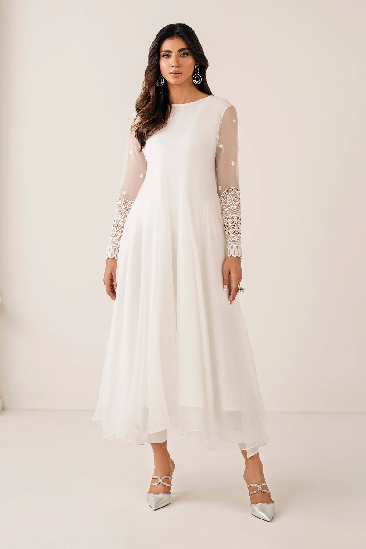 EMBROIDERED CHIFFON DUPATTA 69 - Image 5