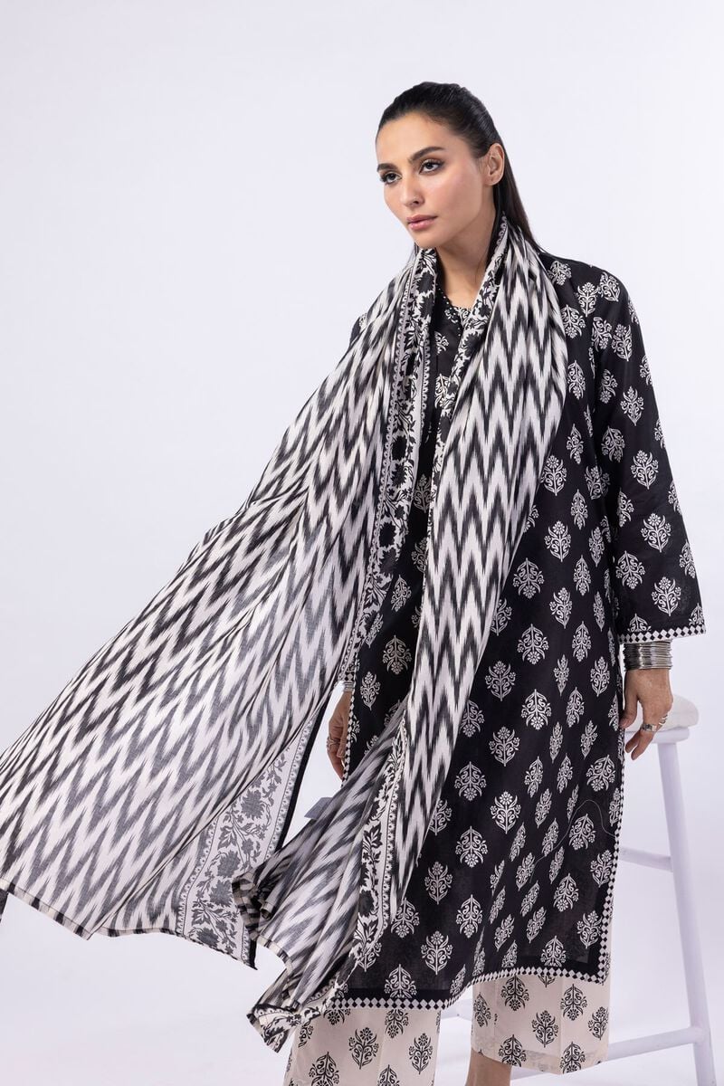 Embroidered | Lawn Dupatta - Image 5