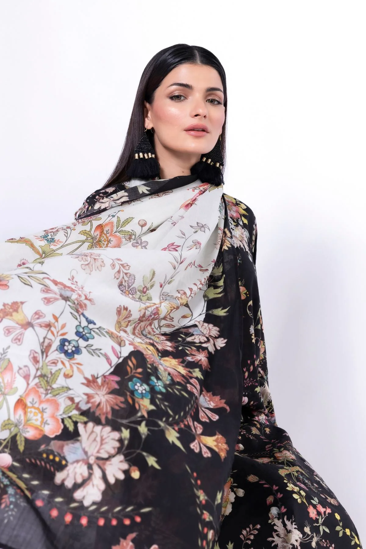 Embroidered | Lawn Fabrics 3 Piece - Image 4