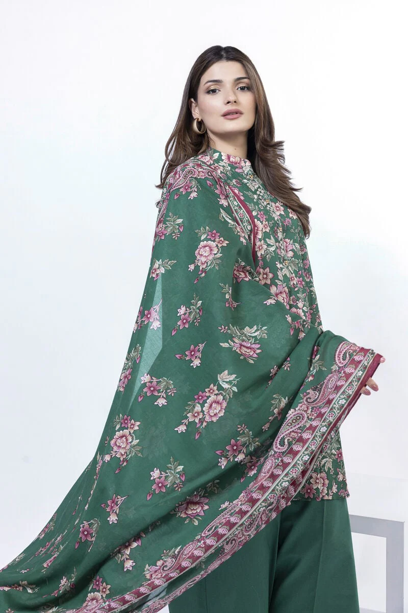Embroidered | Lawn Fabrics 3 Piece - Image 5