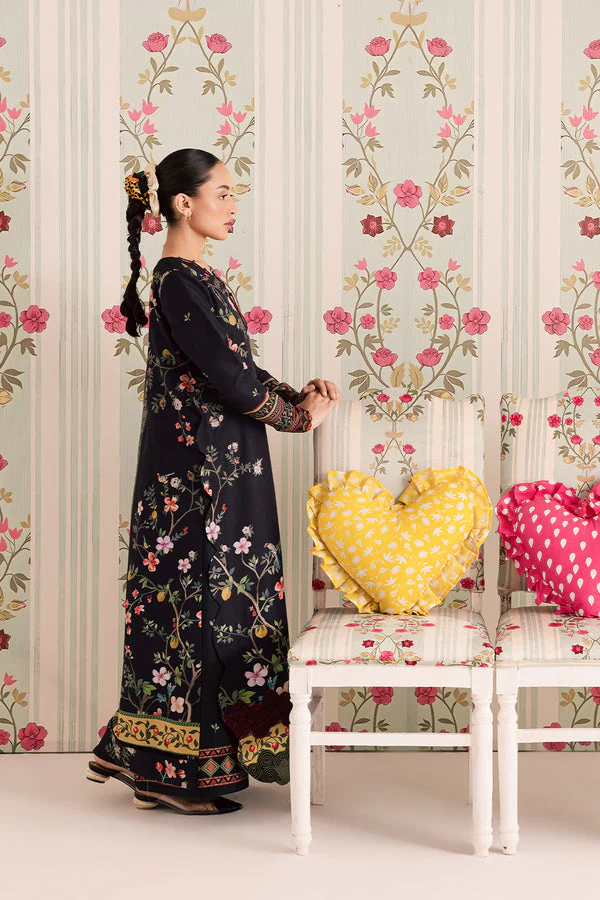 Embroidered lawn silk - Image 4