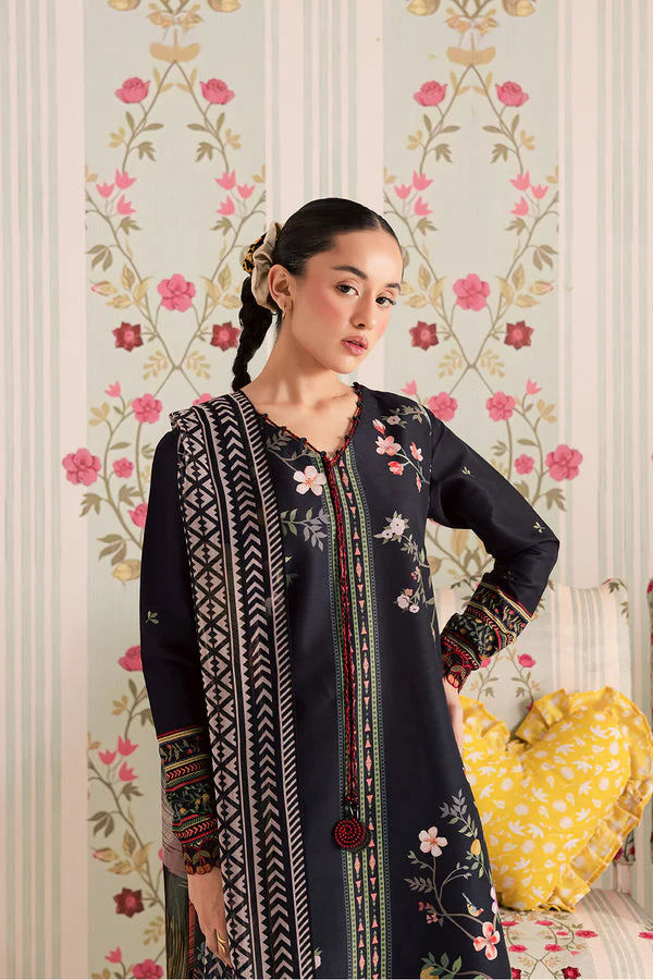 Embroidered lawn silk - Image 6