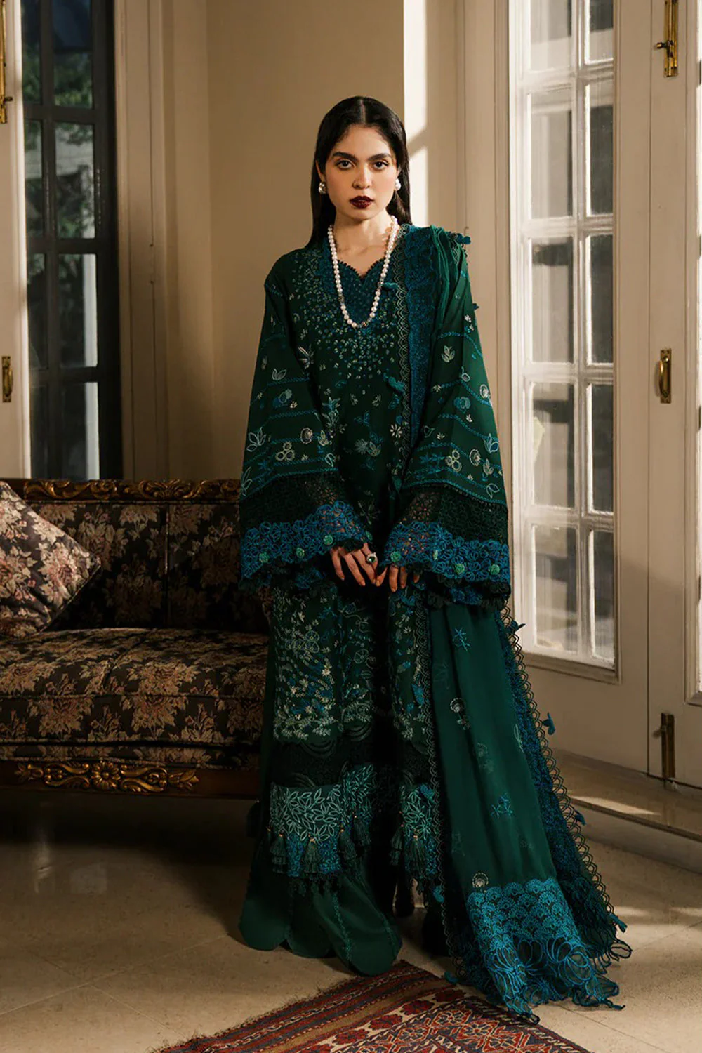 Embroidered Lawn Suit