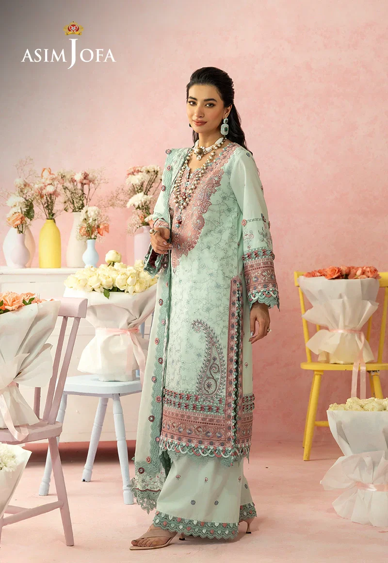 Embroidered Lawn Unstitched 3 Pcs - Image 4