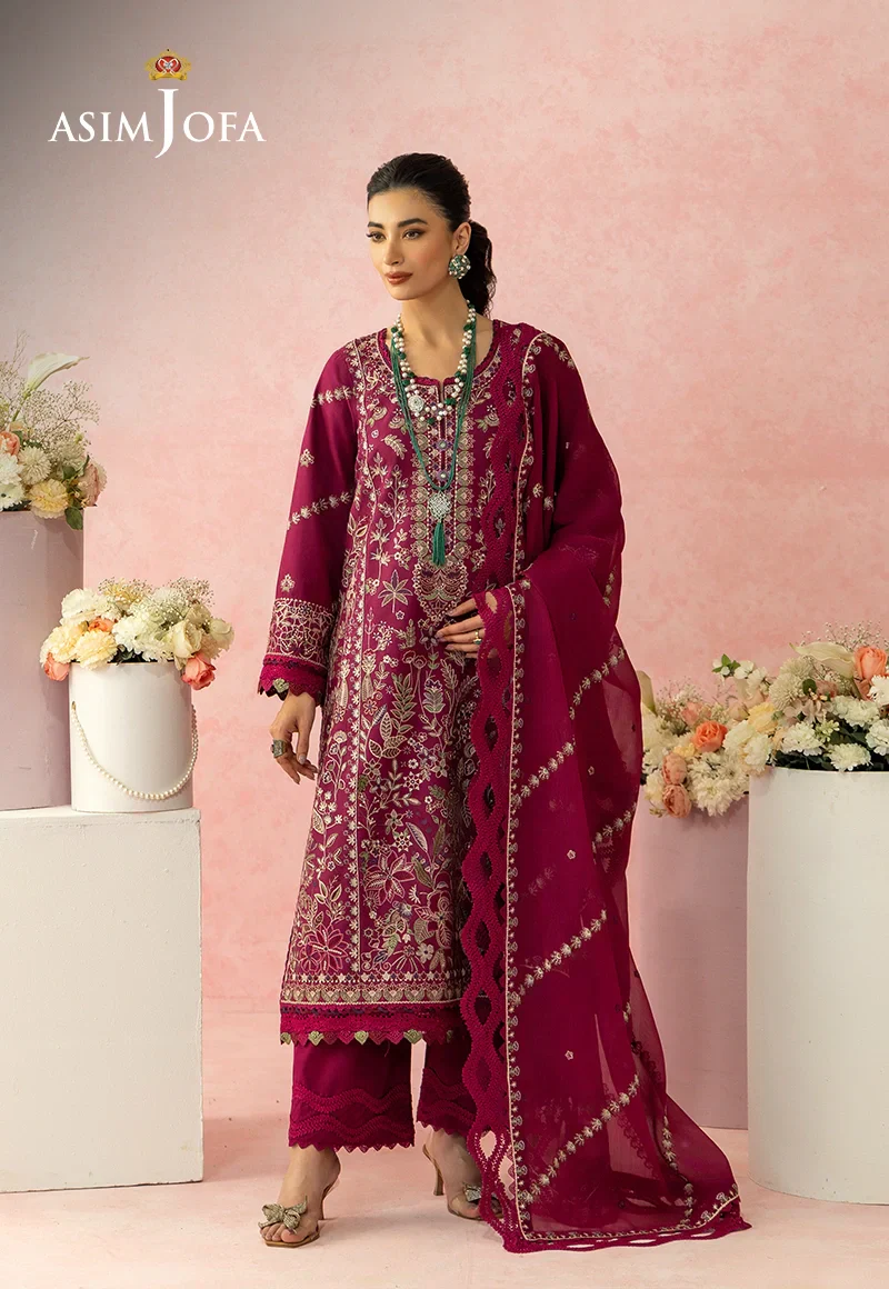 Embroidered Lawn Unstitched 3 Pcs - Image 6