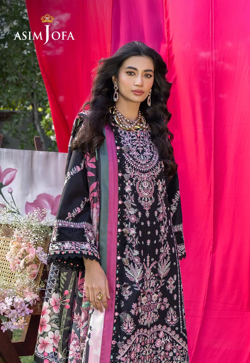 Embroidered Lawn Unstitched 3 Pcs - Image 5