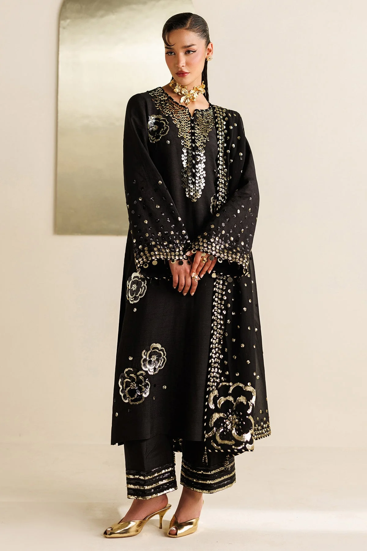 Embroidered Raw Silk - Image 12