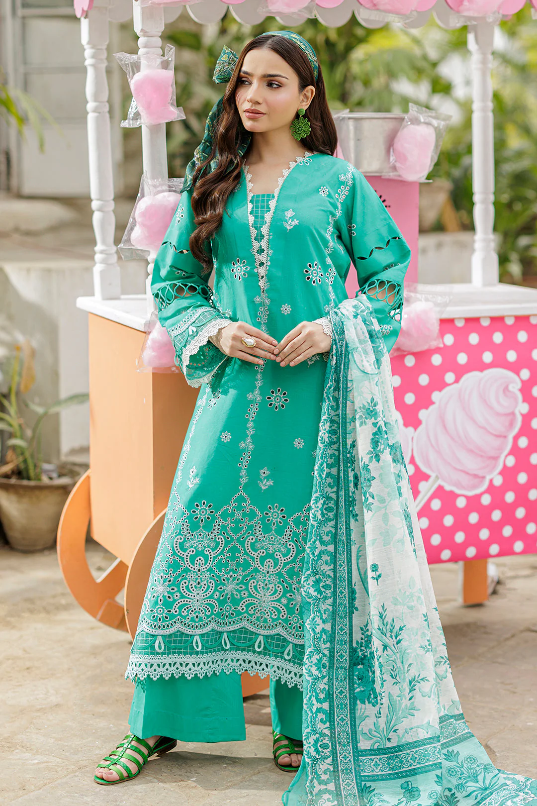 Embroidered Shirt Shalwar Dupatta