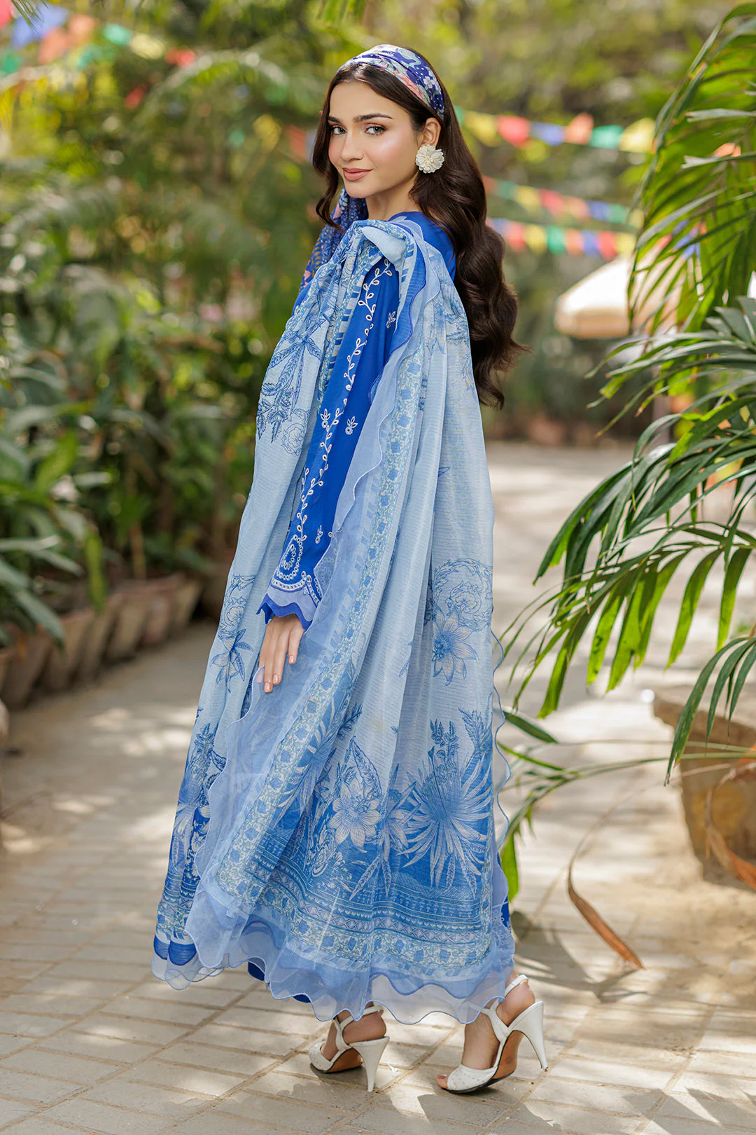 Embroidered Shirt Shalwar Dupatta - Image 4