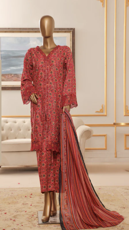 Exclusive chikankari Stitched 3 Piece