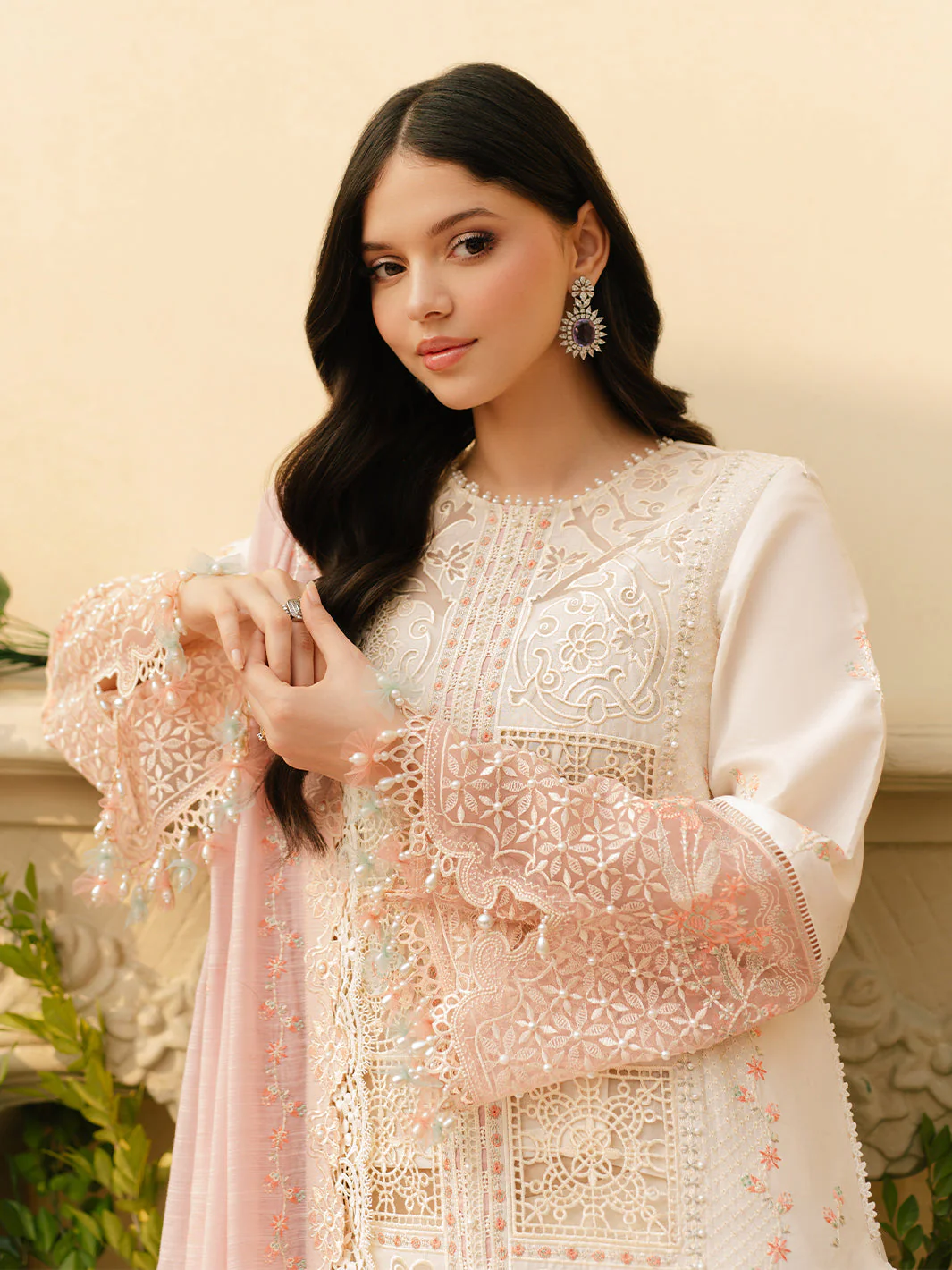 Freesia Embroidered Lawn - Image 7