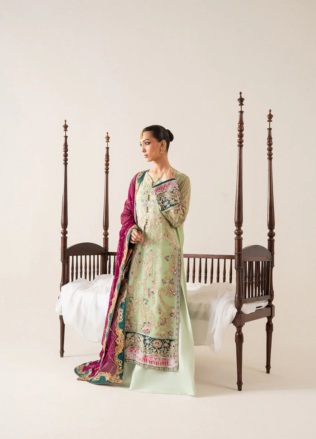 Freesia Zaib Embroirdered Chiffon - Image 5