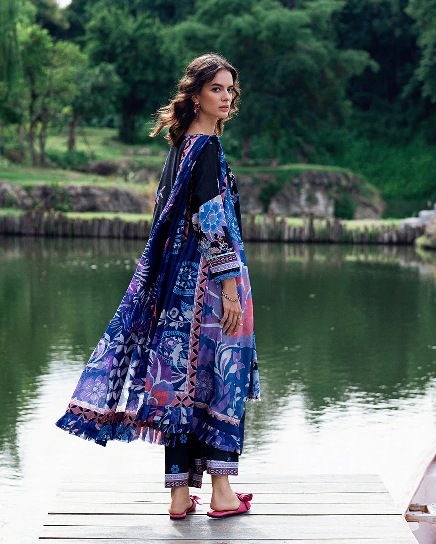 Garden veil Printed Lawn - Image 2