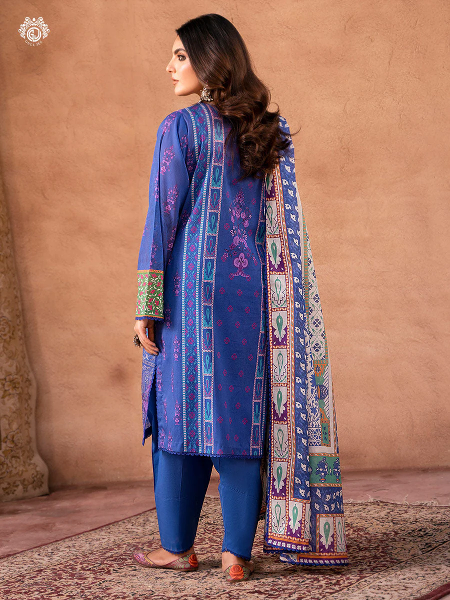 Gullbano Unstitched 3 pc Lawn - Image 2