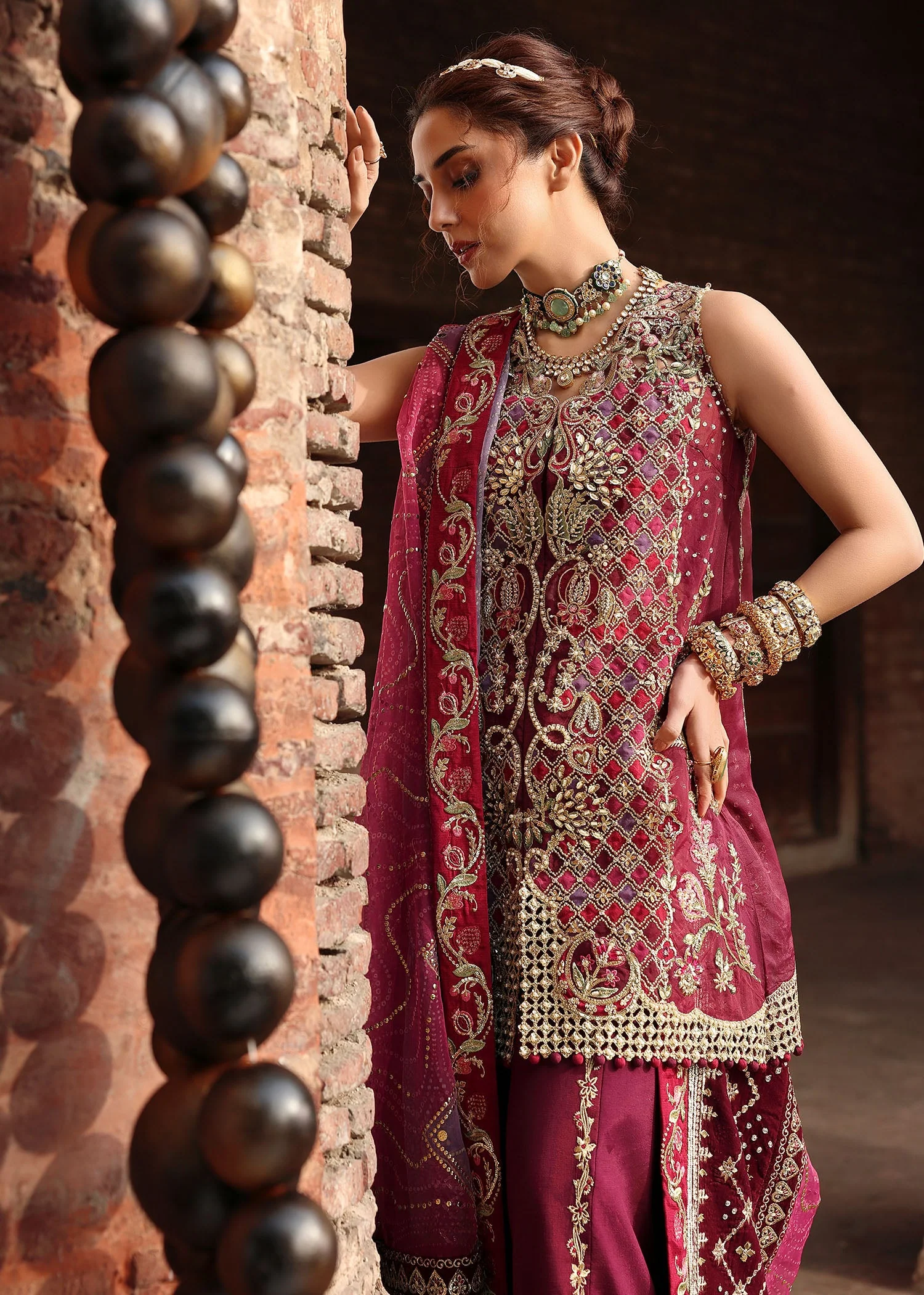 JHILMIL WEDDING UNSTITCHED - Image 5