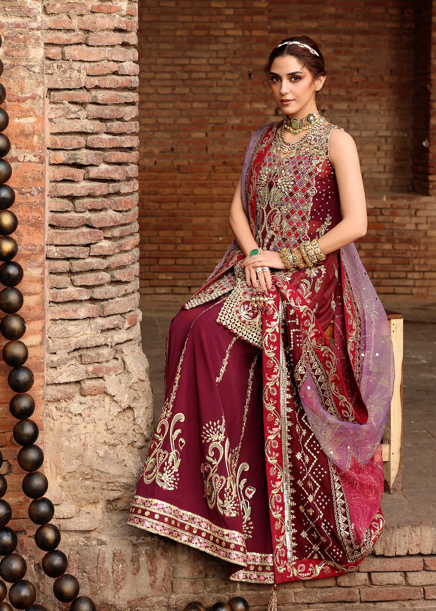 JHILMIL WEDDING UNSTITCHED - Image 6
