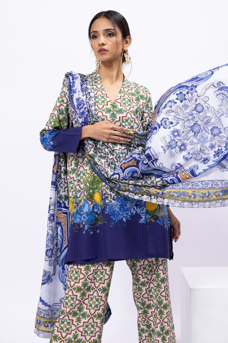 KHAADI LAWN DUPATTA - Image 3