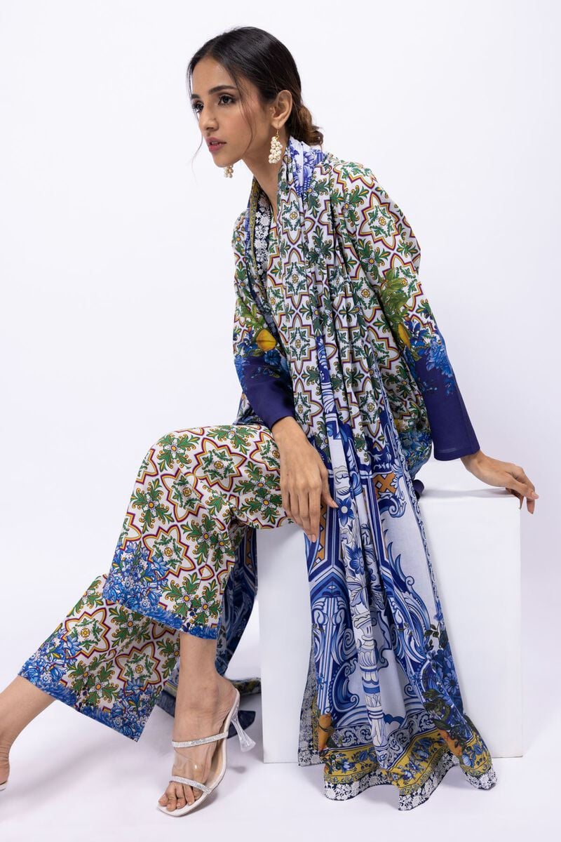 KHAADI LAWN DUPATTA - Image 4