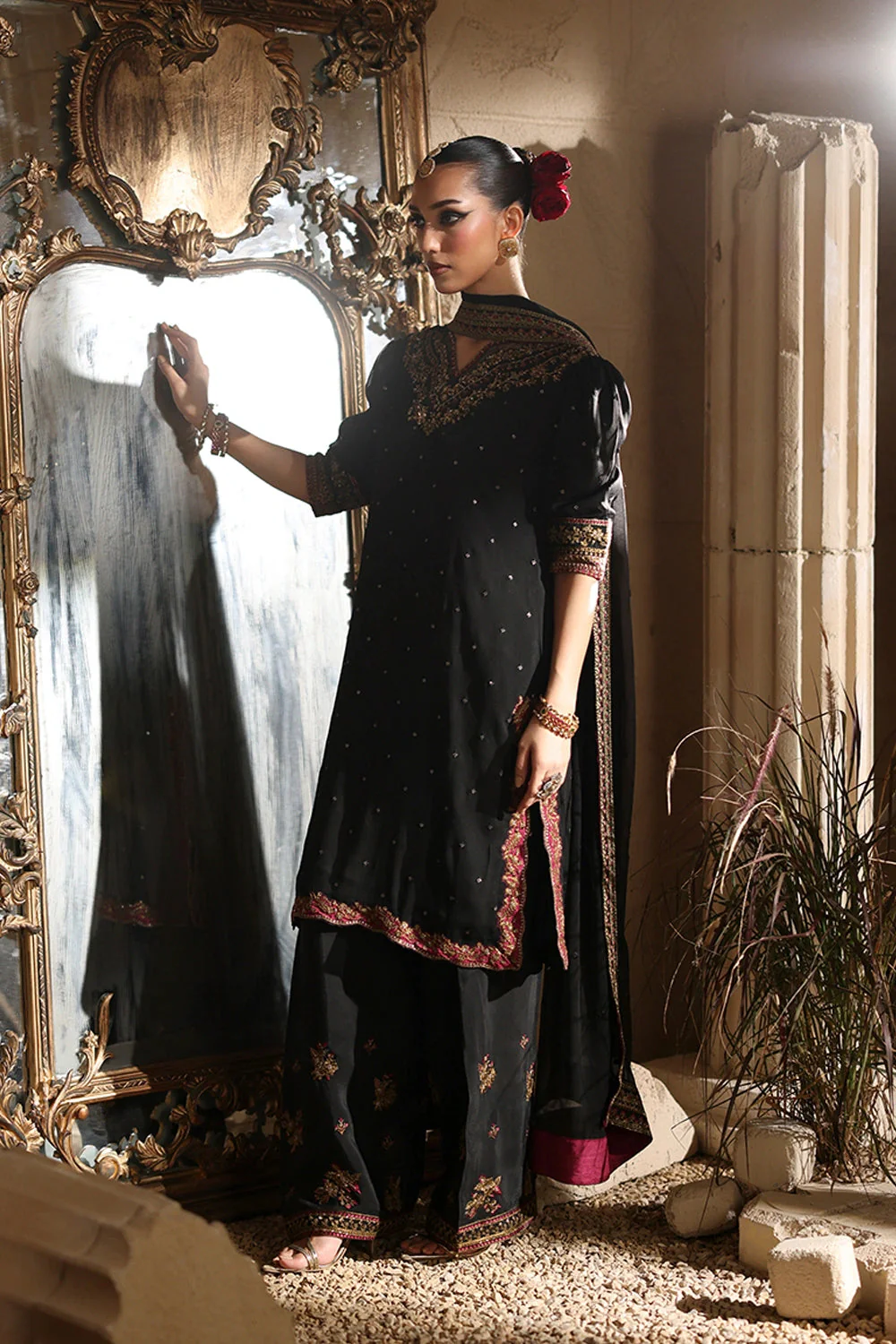Luxe Embroidered Chiffon - Image 11