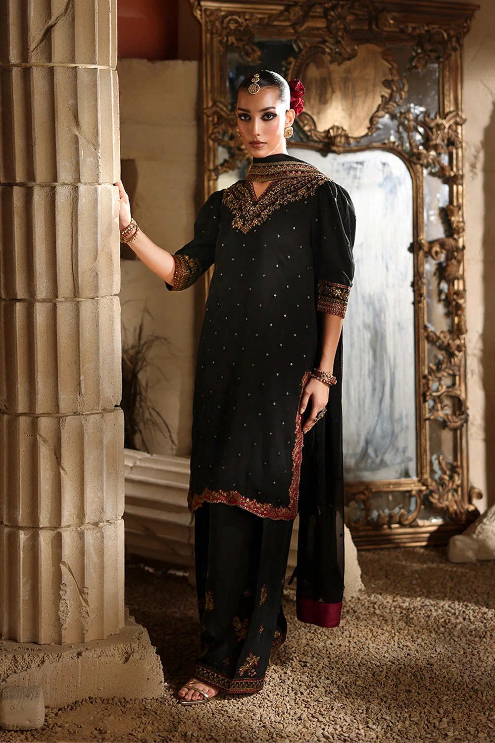 Luxe Embroidered Chiffon - Image 4