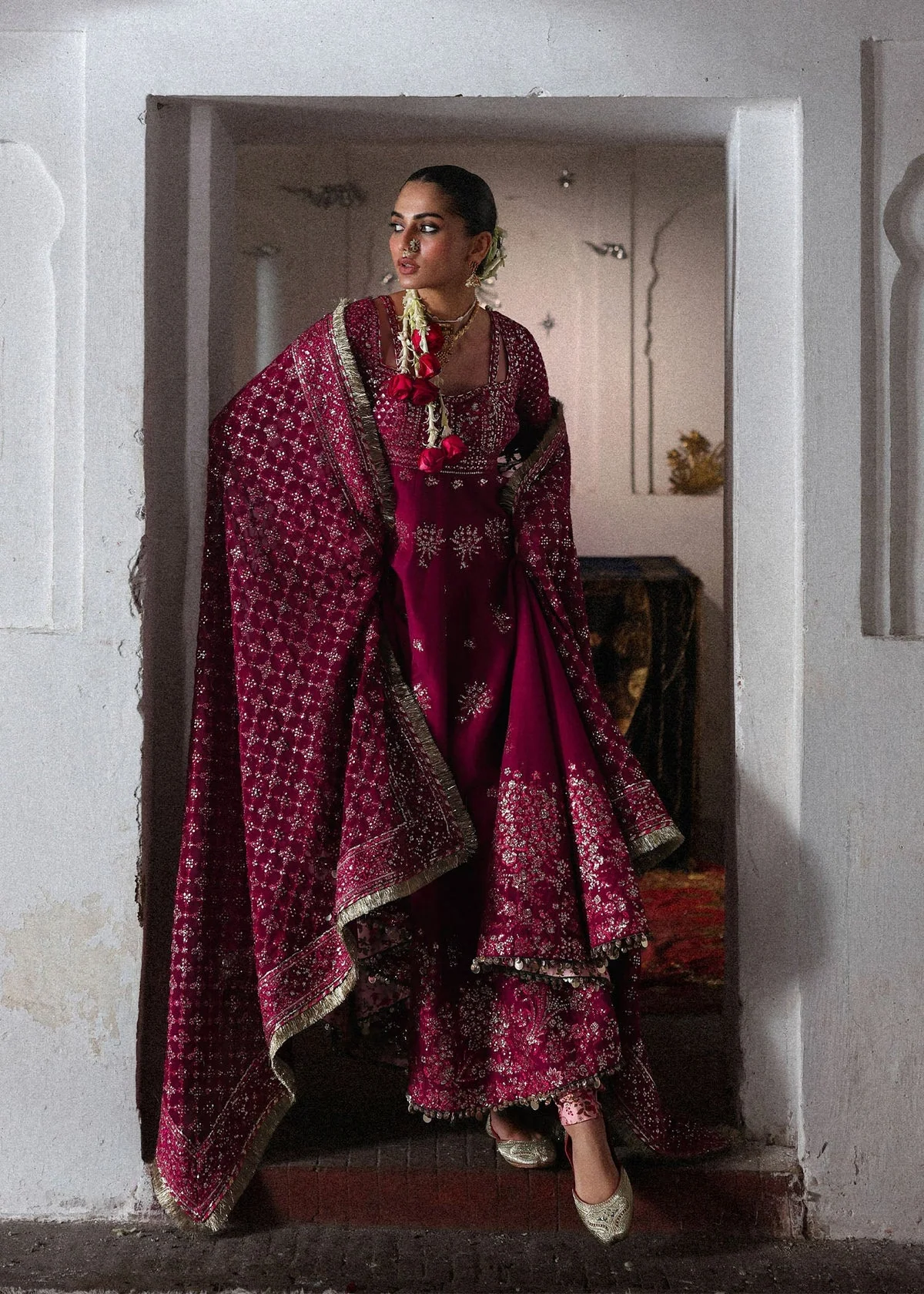 Luxury Festive Unstitched Suit - Image 5