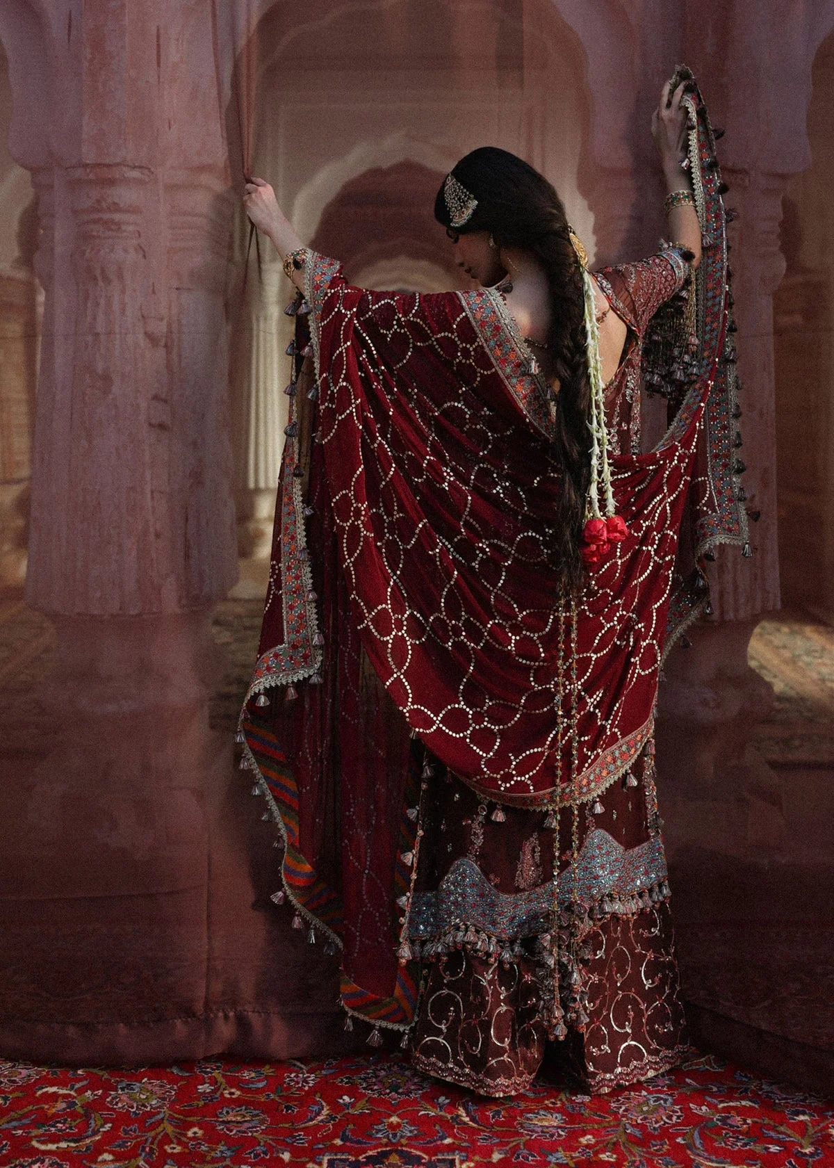 Luxury Festive Unstitched Suit - Image 2