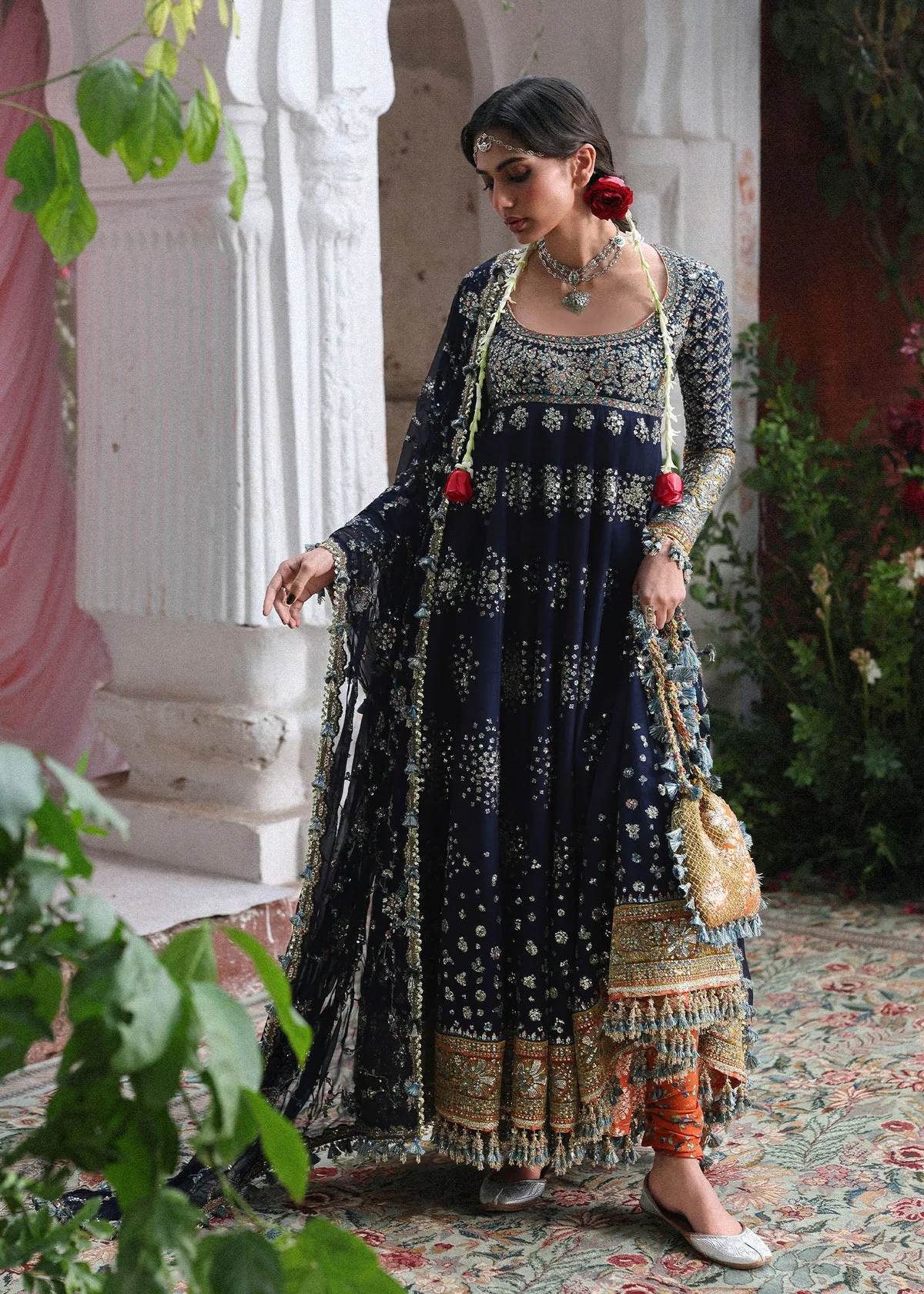 Luxury Festive Unstitched Suit - Image 3
