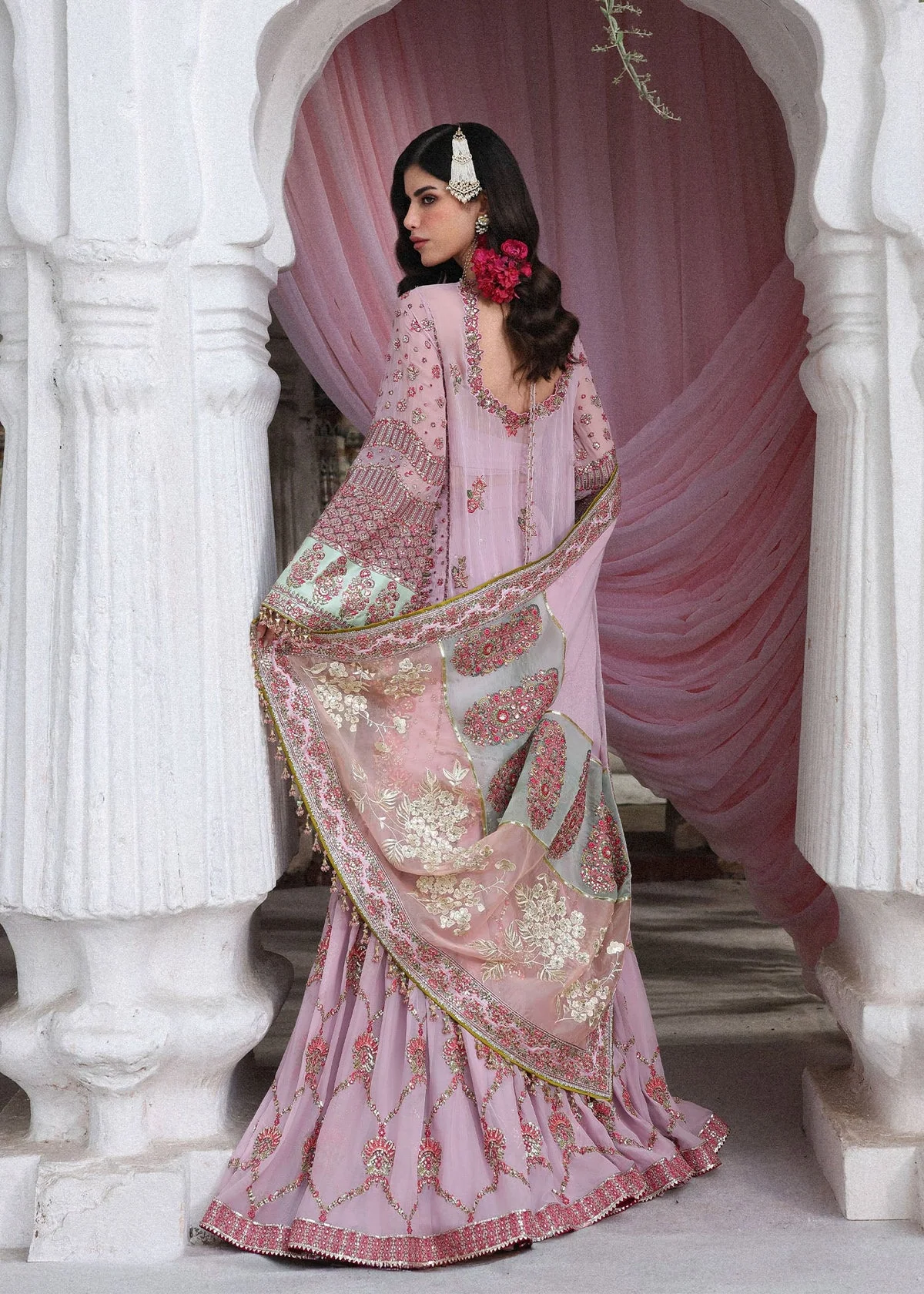 Luxury Festive Unstitched Suit - Image 2